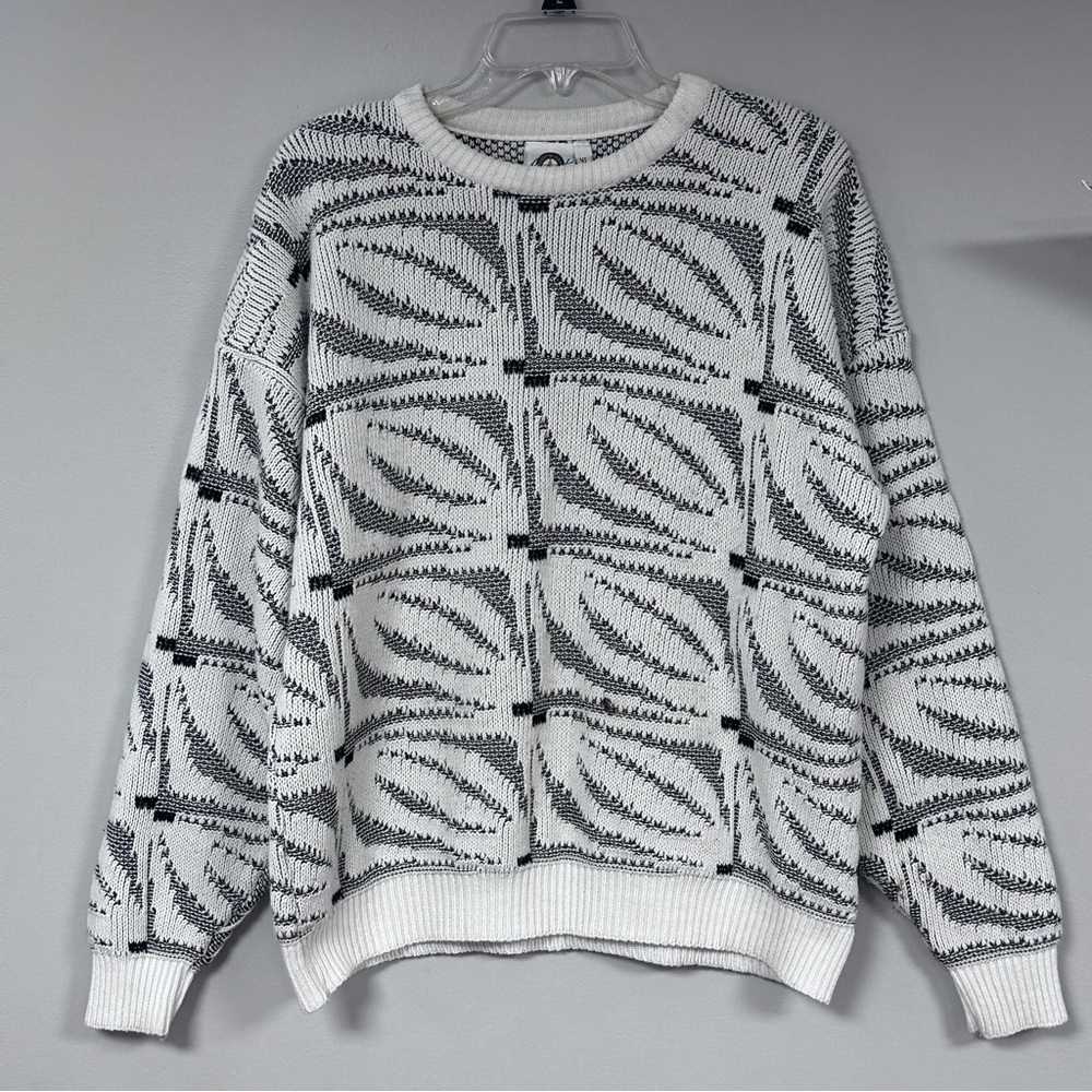 Buckingham Sport Quality VTG Made in USA Women 90s Knit Sweater , Acrylic, XL